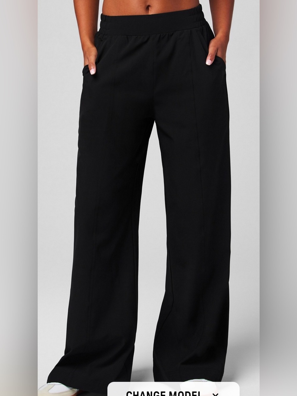 Fabletics Dowtown Wide Leg Pants - size medium